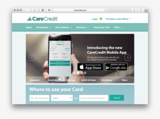 With Carecredit, The Decision's In Your Hands To Get
