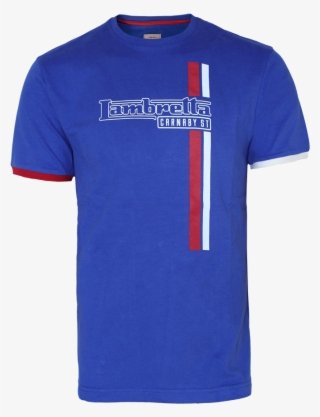 Lambretta "stripe Logo" T-shirt - Active Shirt