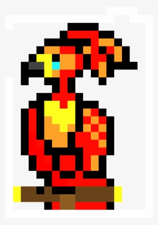 Fawks The Phoenix - Bt21 Chimmy Pixel Art