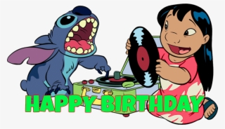 Feliz Cumpleaños De Lilo Y Stitch - Lilo And Stitch Transparent