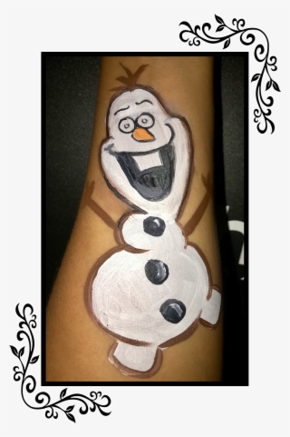 Snowman Arm Painting - Cartoon