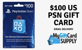Sling Tv Gift Cards - 3 Psn Cards 100