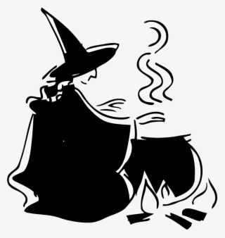 Clipart Library Stock Scary Halloween Witchcraft Clip - Witch Cauldron