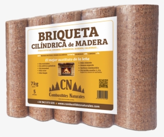 Cylindrical Briquet - Whole Grain