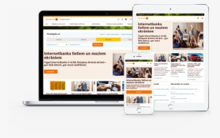 Tagad Internetbanka Pielāgojas Tavām Vajadzībām - Web Page