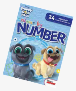 Disney Puppy Dog Pals Colour By Numbers - Pug