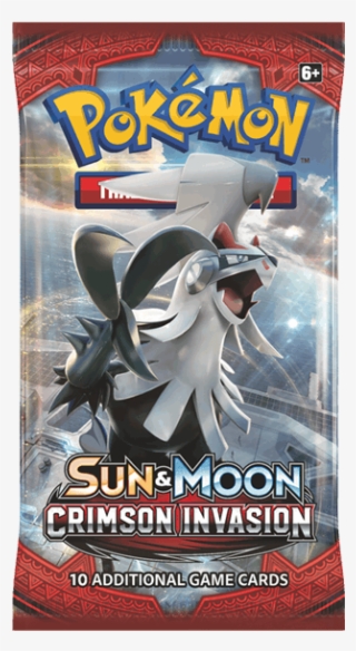 Pokémon Tcg Sun & Moon Crimson Invasion Booster Pack - Pokemon Sun And Moon Card Booster Pack