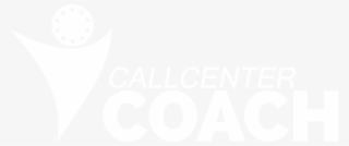 Call Center Coach Logo Whitejim Rembach2019 01 10t09 - Graphic Design