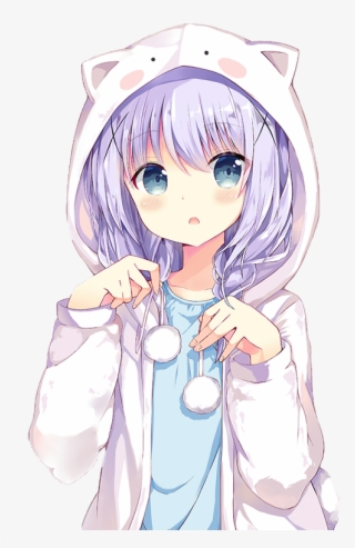 Anime girl PNG transparent image download, size: 1191x670px