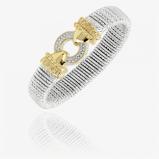 Sterling Silver &14kt Gold Bracelet 2286dd12f-cpy - Body Jewelry
