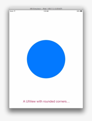 A Uiview With Rounded Corners - Uiview Round