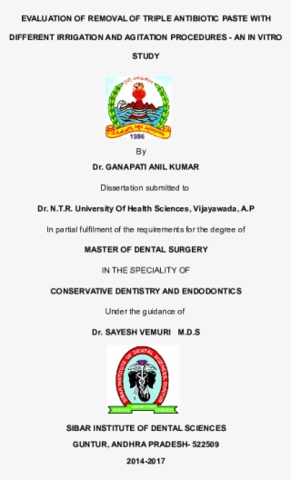Docx - Dr. Ntr University Of Health Sciences