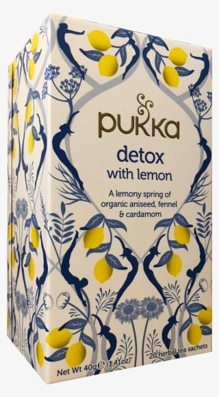 Detox With Lemon Tea - Pukka Tea