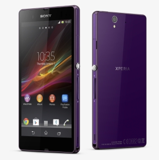 Xperia Z Purple Group1 - Sony Mobile Phone 4g