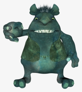 Troll Monster Beast Goblin Fantasy Ogre Shrek - Illustration