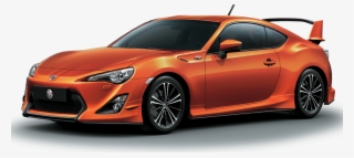 Colors May Vary From Actual Units - Toyota 86 Orange Metallic