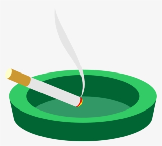 Clipart Of Cigarette, Ash And Cigarettes - Illustration