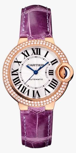 #cartier Ballon Bleu De Cartier Pink Gold #watch Cartier - Cartier Ballon Bleu Gold Diamonds