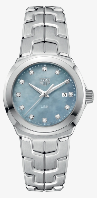 Tag Heuer Link Lady Blue Mother Of Pearl Diamond Set