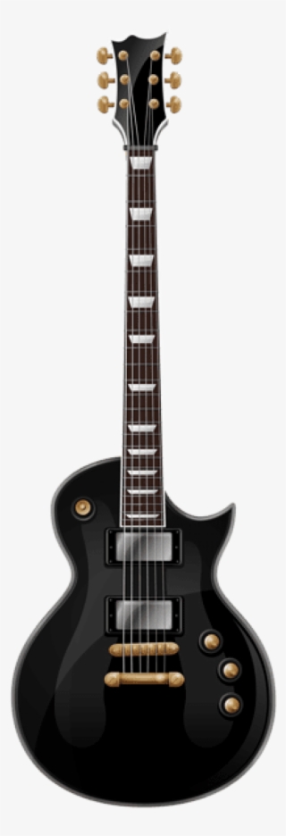 Free Png Download Black Guitar Png Images Background - Esp Eclipse With Floyd Rose