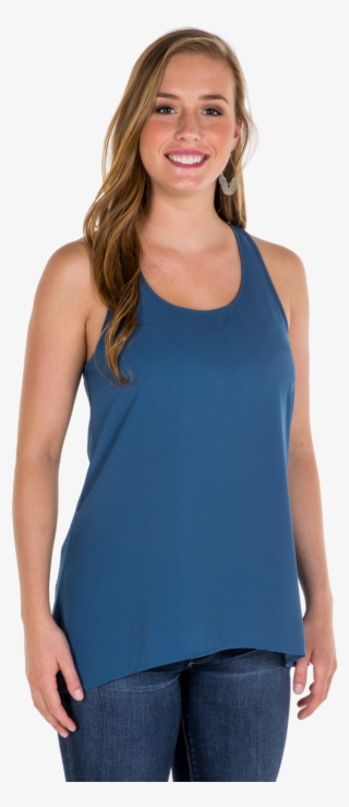 Noble Ladies Tank Womens "charlotte" Chiffon - Active Tank