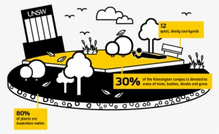 Campus Infographic - Cartoon