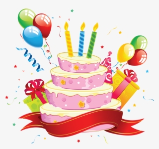 Birthday Cake Png Cakes Hd And Balloons Happy Impressive - Pastel De Cumple Png