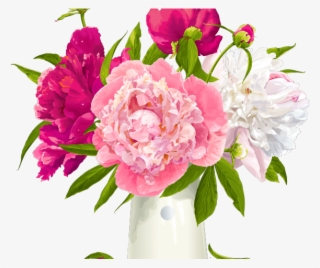 Gorgeus Clipart Pink Flower Bouquet - Happy Parsi New Year