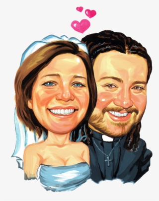 Custom Wedding Caricature Can Be A Perfect Show Stopper - Illustration