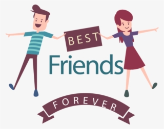 Bestfriendsforever Sticker - Best Friend Vector Png