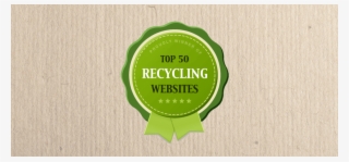 Top 50 Recycling Sites - Label