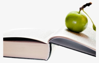 Apple On Book Png Image - Granny Smith