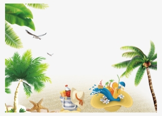 Resort Wallpaper Beach Summer Free Clipart Hd Image - Beach Resort Clipart