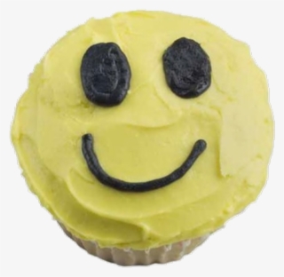 Moodboard Sticker - Smiley Face Cupcakes