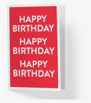 Happy Birthday Greeting Card - Poster