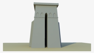 Temple Exterior - Arch
