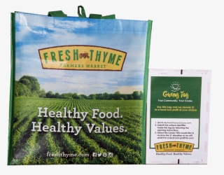 Newftfmbagfront - Fresh Thyme Giving Bag