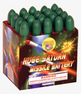 20 Shot Huge Saturn Missile - Fireworks Missiles
