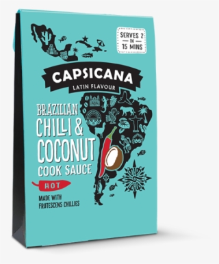 Capsican Chilli And Coconut Cook Sauce - Capsicana Sauces