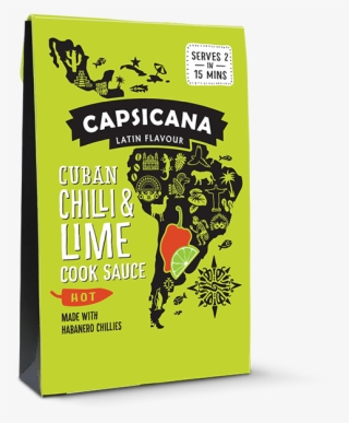 Capsican Chilli And Lime Cook Sauce - Capsicana Sauces