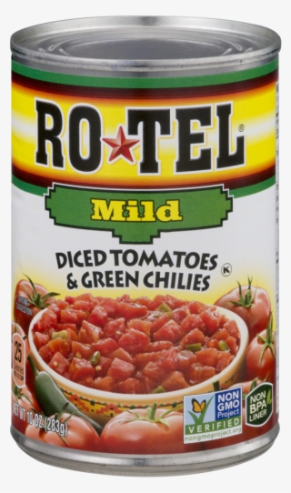 rotel mild diced tomatoes & green chilies, - mild rotel tomatoes