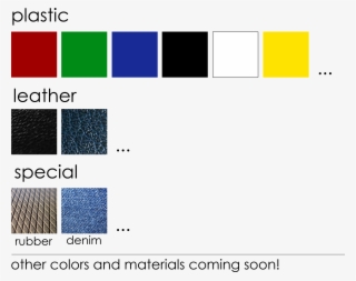 Current Available Colors And Materials - Majorelle Blue