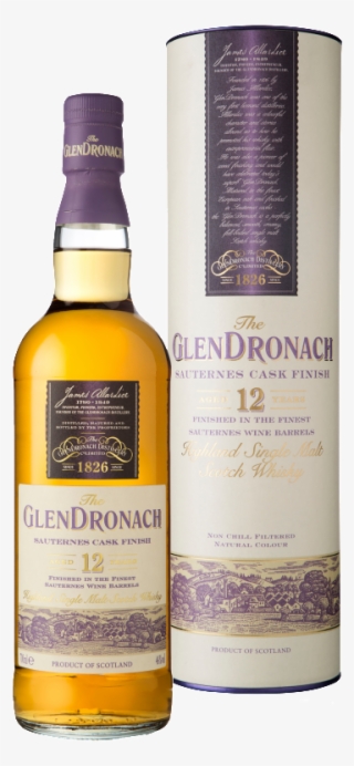 Glendronach 12 Sauternes Cask Finish Fruity Goodness - Glendronach