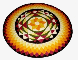 These Are A Few Flower Decorations Done During Onam - Onam Pookalam First Prize