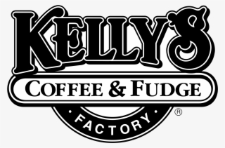 Kelly's Coffee & Fudge Factory Logo Png Transparent - Kelly Logos