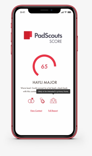 Padscouts Phone Mock-up - Mobile Phone