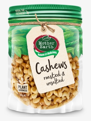 Roasted & Unsalted Cashews 400g - Mother
