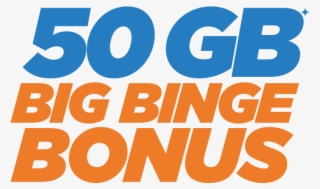 50gb Binge Bonus - Illustration