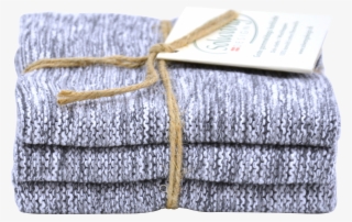 3 X White/grey Mix - Woolen