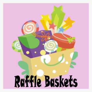 Rafflebaskets - Basket Raffle Cartoon